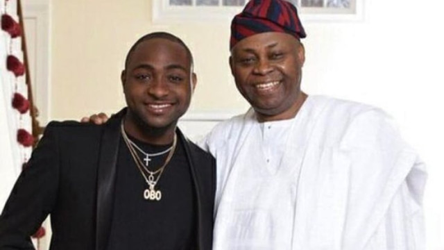 Davido Reacts as Father Donates N1bn to Church